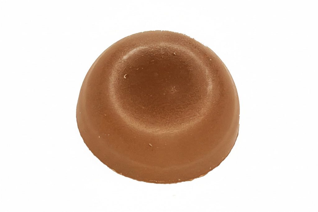 Milk Chocolate with Milk Chocolate Drizzle, Peanut/Salt-Filled Single Piece